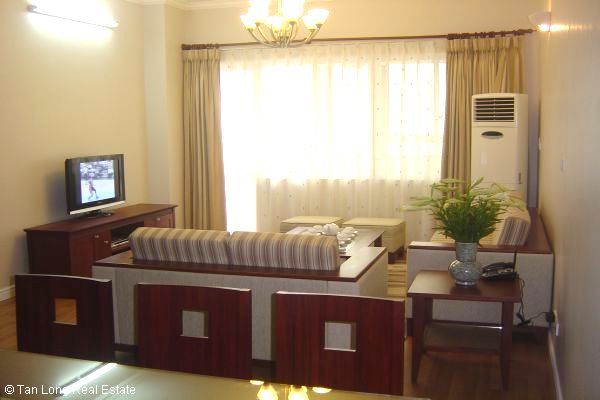 Nice apartment for rent in Thanh Cong tower, 57 Lang Ha street. 1