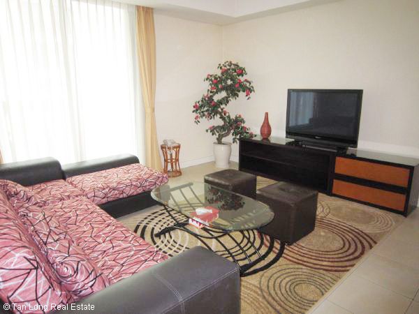 Nice decorated 2 bedroom apartment at central city for lease in Pacific Tower, Ly Thuong Kiet street, Hoan Kiem district, Hanoi. 1
