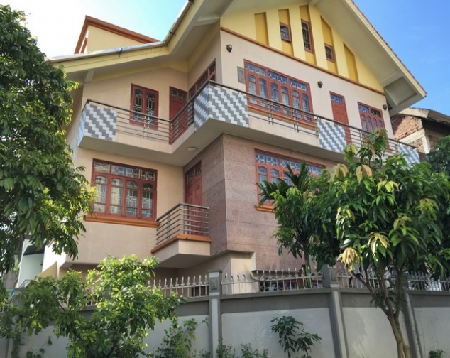 Nice fully furnished 4 bedroom villa for rent at Sai Dong urban area, Long Bien district, Hanoi. 1