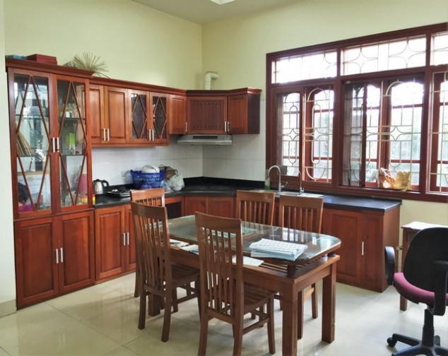 Nice fully furnished 4 bedroom villa for rent at Sai Dong urban area, Long Bien district, Hanoi. 4