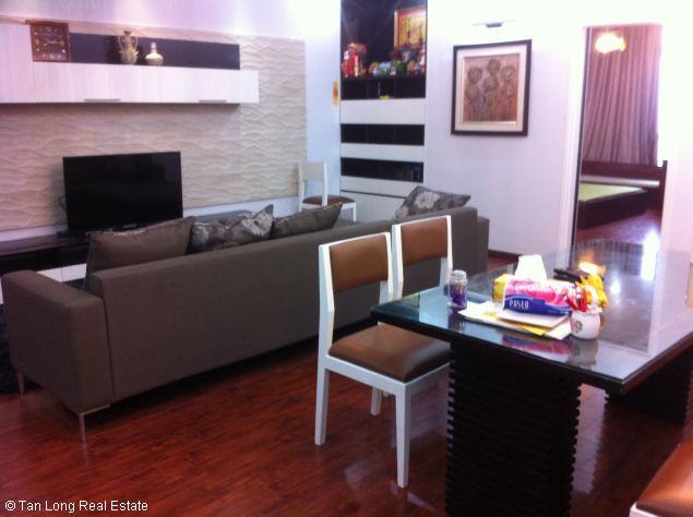 Nice furnished 2 bedroom apartment for rent in Eurowindow, Tran Duy Hung str, Cau Giay dist, Hanoi 2