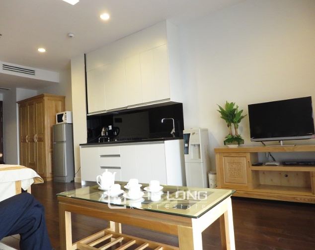 Nice studio apartment for rent in Land Caster, Giang Vo, Ba Đình District 1