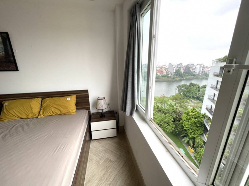 Nice - view 2 bedrooms in To Ngoc Van Street, Tay Ho for rent 5