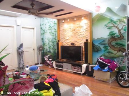 Nicely designed 3 bedroom apartment for rent in Kinh Do building, Lo Duc str, Hanoi 2