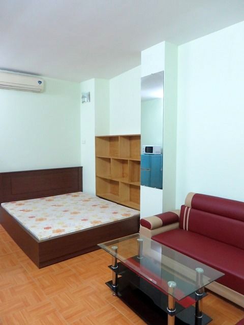 Nicely furnished studio apartment for rent in Ngoc Lam, Long Bien, Hanoi