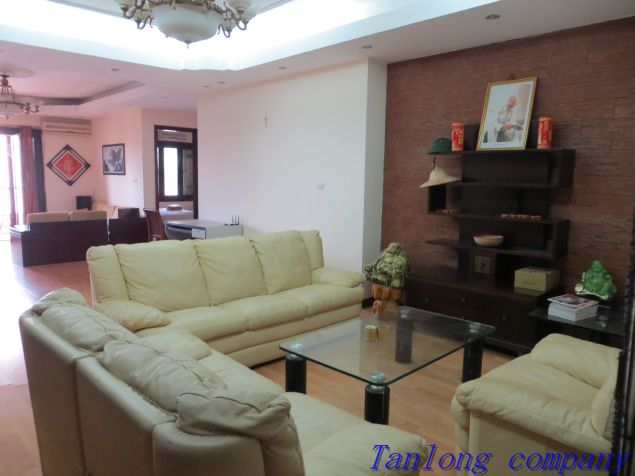 Penthouse apartment available for rent at Thang Long International Village, Cau Giay district, Hanoi.