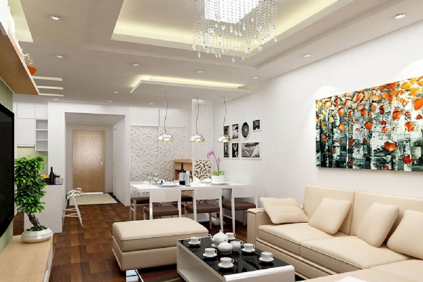 Rent apartment 2pn 74.5m2 apartment Harmony Square Nguyen Tuan