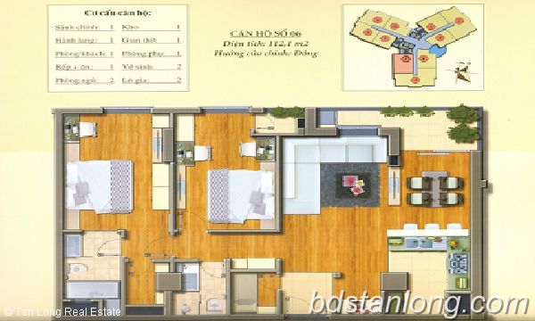 Rent apartments in Trung Yen Plaza Hanoi 5