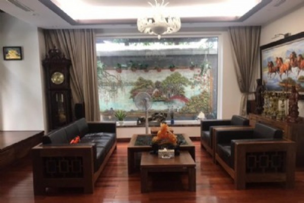 Sell 5-bedroom villa, 324m2 fully furnished, price 35 billion in the urban area of Nam Thang Long - Ciputra Hanoi