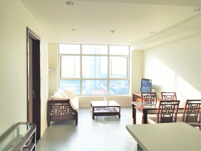 Simple 2 bedroom apartment for rent in Watermark, Lac Long Quan str, Tay Ho dist, HN