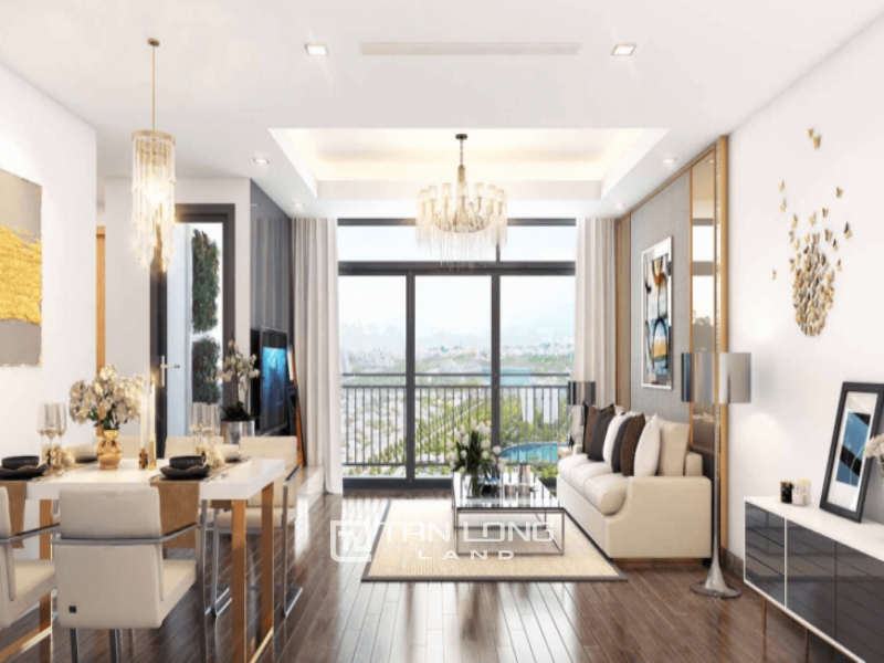 sold 2PN apartment interior investor, price 1.89 billion at Vinhomes Green Bay Me Tri 1