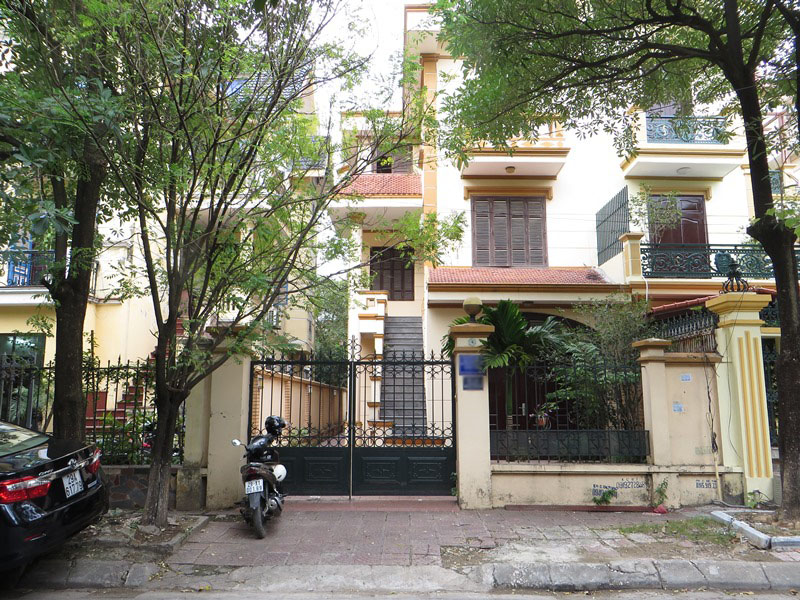 Spacious villa for rent in Thang Long International Village, Cau Giay dist, Hanoi
