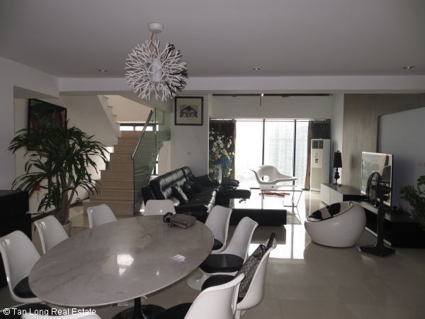 Superb, luxury triplex penthouse apartment fully furnished with amazing view from Chelsea Park, Cau Giay, Hanoi 1