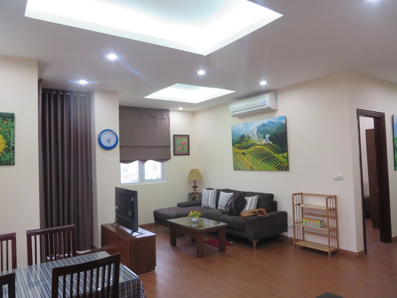 Trung Yen Plaza apartment with 2 bedrooms for rent, full furnishings