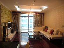Two-bedroom apartment for rent on 18th floor, Vincom Tower, Ba Trieu Street, Hai Ba Trung District