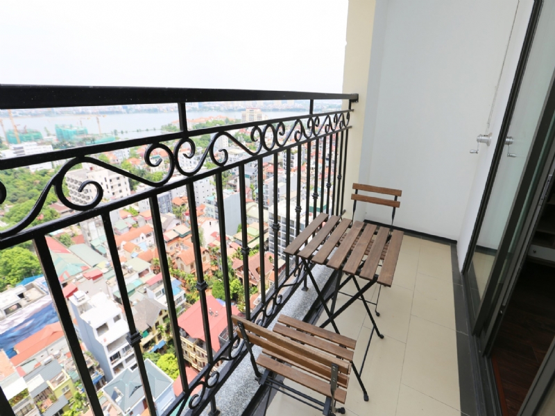 West lake view 02 bedroom apartment in D’Le Roi Soilei 59 Xuan Dieu street for rent 16