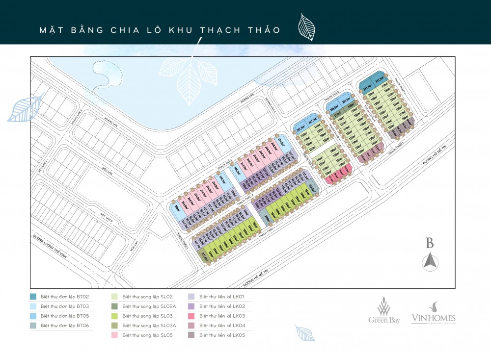 Density of Thach Thao Subdivision