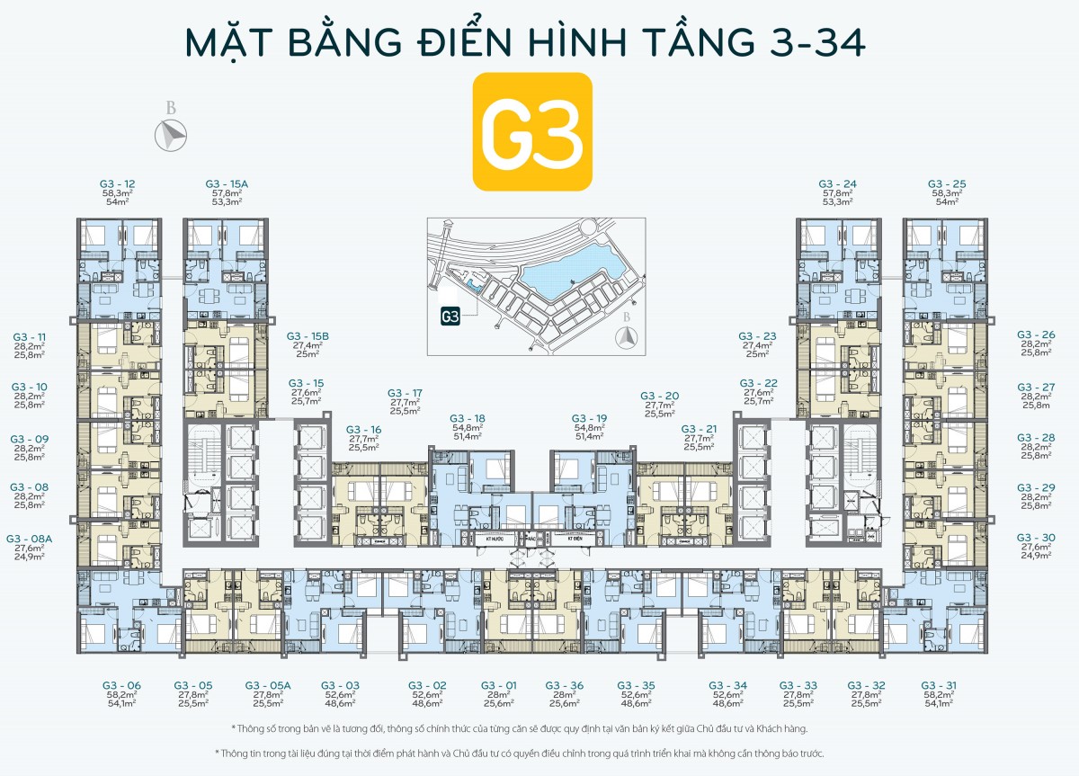 Layout floor 3-34