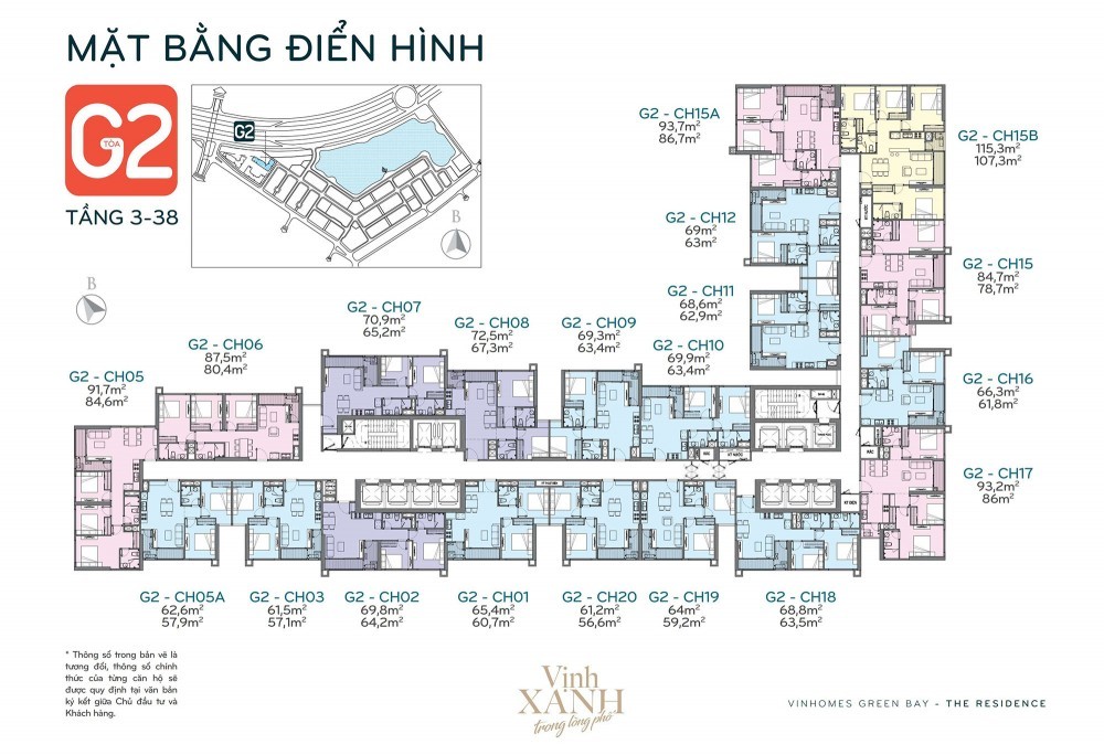 Layout floor G2 3-38