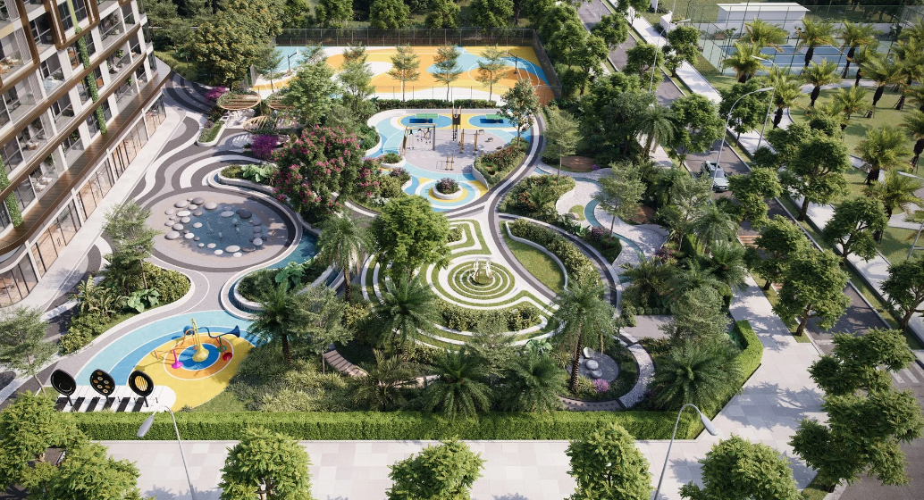 Construction progress of Masterise Lumiere EverGreen