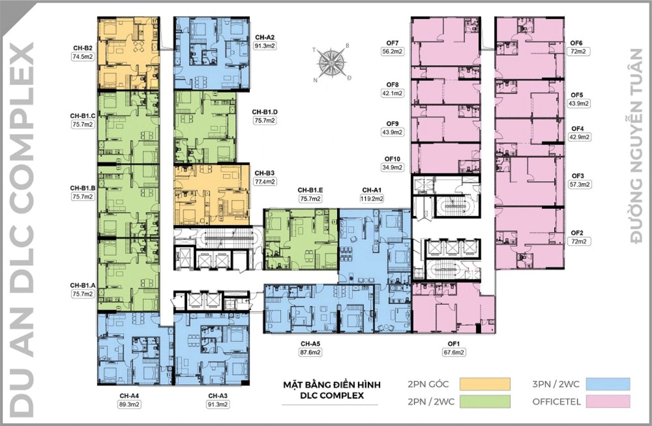 apartments for sale in Harmony Square Nguyen Tuan