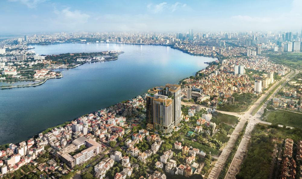 Selling price of apartments in Heritage West Lake