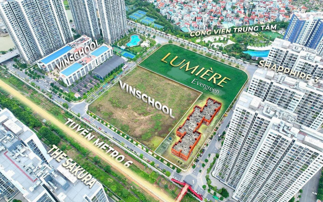 Progress of Masterise Lumiere EverGreen 
