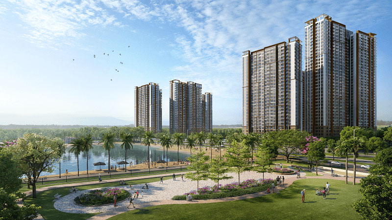 The design of apartments in Masteri Waterfront Ocean Park Gia Lam