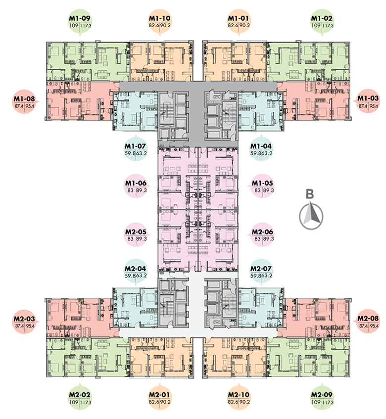 Plan of the ground