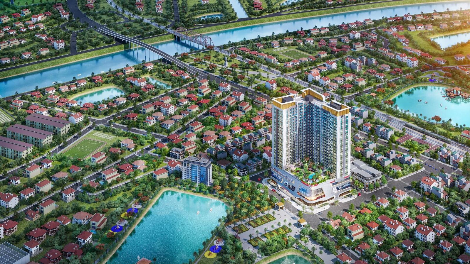 The opening for sale of Vinhomes Sky Park Bac Giang apartments